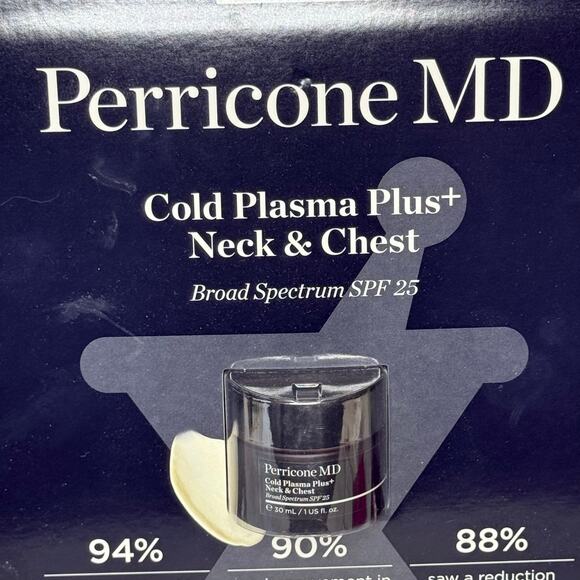 Perricone MD Cold Plasma Plus+ Neck & Chest Broad Spectrum SPF 25 - Picture 1 of 3